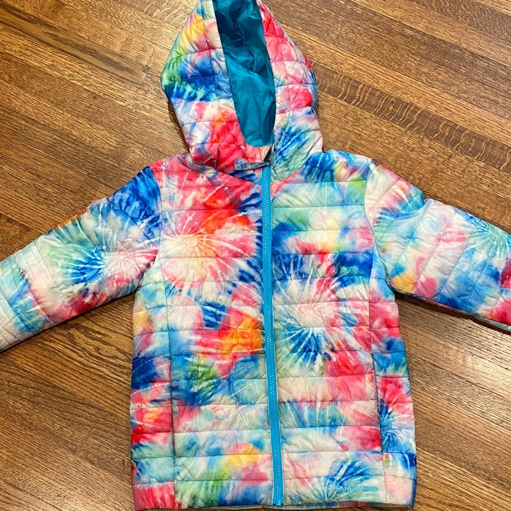 Lands' End Vibrant Blue Insulated Jacket
